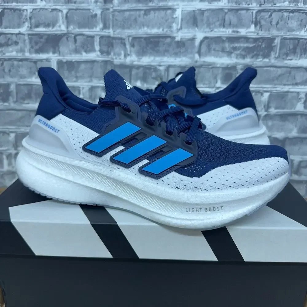 Adidas Ultraboost 5 Dark Blue Navy White JQ2905 Mens 7.5 / Womens 8.5 New Rare